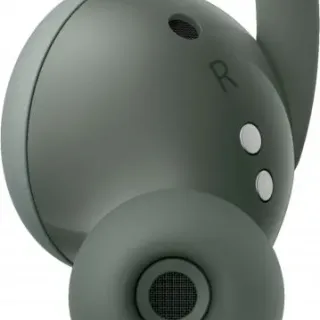 image #5 of אוזניות אלחוטיות Google Pixel Buds A-Series - צבע לבן/ירוק זית כהה