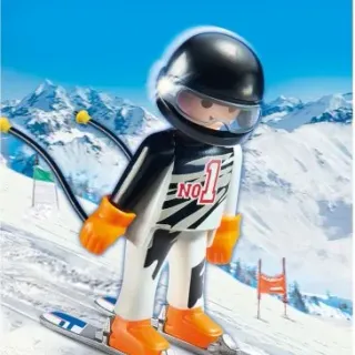 image #2 of מציאון ועודפים - גולש סקי 9288 Playmobil Family Fun 