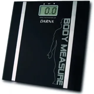 image #0 of משקל אדם דיגטלי עם מערכת חיישנים מדוייקת (מודד אחוז שומן) Darna XY-6068 - צבע שחור