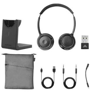 image #1 of אוזניות Bluetooth קשת On-Ear אלחוטיות עם מיקרופון Avantree Alto Clair 2