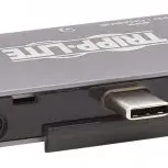 image #0 of תחנת עגינה עם קליפס נשלף Tripp Lite USB-C Dock U442-DOCK15-S - צבע אפור