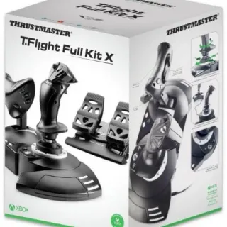 image #5 of מציאון ועודפים - ערכת ג&apos;וייסטיק טיסה + דוושות מייצב כיוון Thrustmaster T.Flight Kit X עבור Xbox One ו-PC