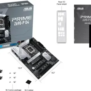 image #8 of מציאון ועודפים - לוח אם ASUS PRIME Z690-P D4 LGA1700 Intel Z690 DDR4