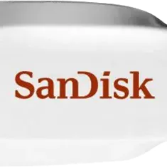 image #0 of מציאון ועודפים - זיכרון נייד SanDisk Cruzer Blade USB - דגם SDCZ50C-016G-B35W - נפח 16GB - צבע לבן
