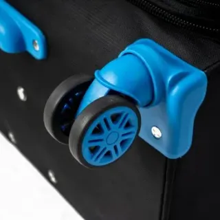 image #9 of סט מזוודות בד 20+24+28 אינץ' דגם Napolitano מבית Camel Mountain - צבע שחור וכחול