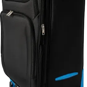 image #5 of סט מזוודות בד 20+24+28+32 אינץ' דגם Napolitano מבית Camel Mountain - צבע שחור וכחול
