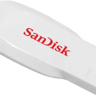 image #2 of זיכרון נייד SanDisk Cruzer Blade - דגם SDCZ50C-016G-B35W - נפח 16GB - צבע לבן 