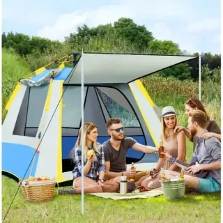image #2 of אוהל קמפינג יוקרתי גדול ל-4 אנשים מבית Playa - צבע כחול