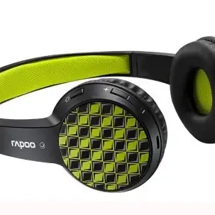 image #5 of אוזניות בלוטות Rapoo Stereo Multi-Style S100 - צבע שחור/צהוב
