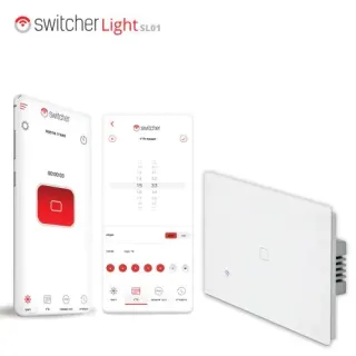 image #0 of מתג חכם לתאורה אחת Switcher Light SL01 - מתאים לקופסה גוויס 3 מקום