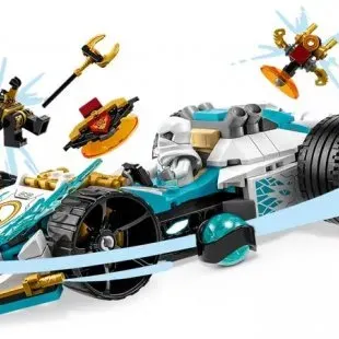image #1 of מכונית המירוץ ספינג'יטסו כוח הדרקון של זאן LEGO Ninjago Zanes Dragon Power Spinjitzu Race Car 71791