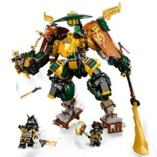 image #1 of צוות רובוטי הנינג'ה של לויד וארין LEGO Ninjago Lloyd and Arins Ninja Team Mechs 71794