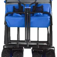 image #5 of עגלת קמפינג 4 גלגלים פרמיום Playa - צבע כחול / אפור