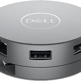 image #0 of מציאון ועודפים - תחנת עגינה Dell DA310 מחיבור USB Type-C זכר לחיבור HDMI + VGA + DP