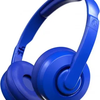 image #0 of מציאון ועודפים - אוזניות קשת On-Ear אלחוטיות Skullcandy Cassette Bluetooth - צבע כחול