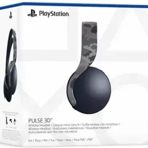 image #1 of אוזניות גיימינג אלחוטיות Sony PlayStation 3D Pulse - צבע הסוואה - אחריות יבואן רשמי ישפאר