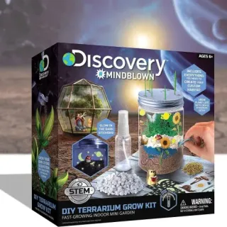 image #6 of ערכת גידול מערכת אקולוגית Discovery Mindblown DIY - Terrarium Grow Kit