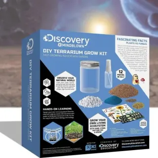 image #8 of ערכת גידול מערכת אקולוגית Discovery Mindblown DIY - Terrarium Grow Kit
