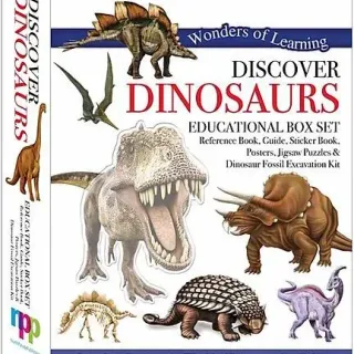 image #0 of ערכת הכירו את הדינוזאורים - Wonders Of Learning