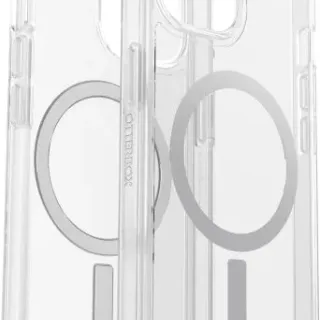 image #2 of כיסוי OtterBox Symmetry עם MagSafe ל-iPhone 15 / iPhone 14 / iPhone 13 - צבע שקוף