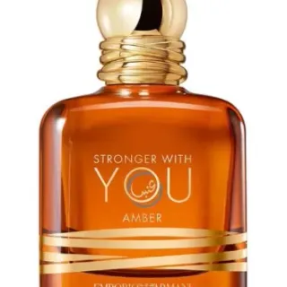 image #0 of בושם יוניסקס 100 מ''ל Armani Stronger With You Amber או דה פרפיום E.D.P