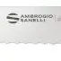 image #0 of סכין קונדיטור ישרה משוננת 24 ס''מ Ambrogio Sanelli Supra - צבע שחור