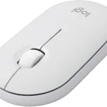 image #4 of עכבר אלחוטי Logitech Pebble M350s + מקלדת אלחוטית Logitech K380s Bluetooth - צבע לבן