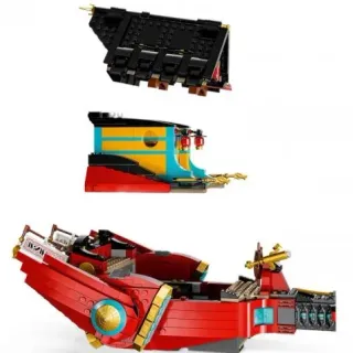 image #3 of מציאון ועודפים - ספינת אוויר Destiny’s Bounty - מירוץ נגד הזמן LEGO Ninjago 71797