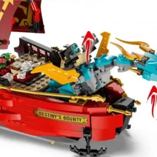 image #6 of מציאון ועודפים - ספינת אוויר Destiny’s Bounty - מירוץ נגד הזמן LEGO Ninjago 71797