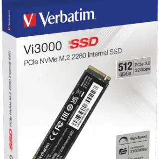image #1 of כונן Verbatim Vi3000 512GB SSD PCIe M.2 NVMe