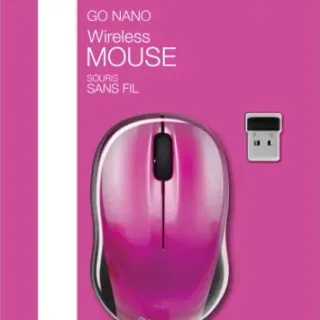 image #2 of עכבר אלחוטי Verbatim GO NANO - בצבע ורוד