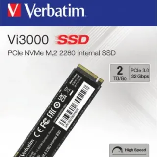image #2 of כונן Verbatim Vi3000 2TB SSD PCIe M.2 NVMe