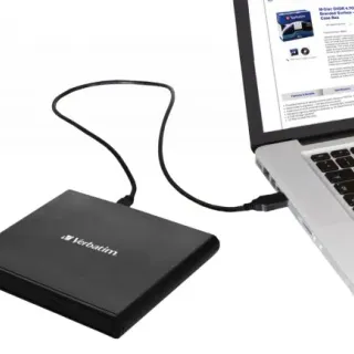 image #4 of צורב נייד חיצוני עם חיבור Verbatim External Slimline USB 2.0
