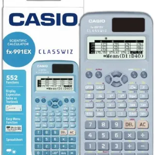 image #2 of מחשבון מדעי Casio FX-991EX ClassWizz - צבע כחול בהיר