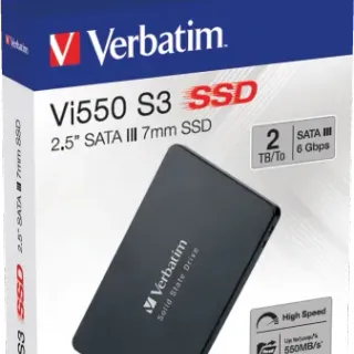 image #5 of כונן קשיח Verbatim Vi550 S3 2.5 Inch 2TB SSD SATA III 