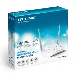 image #3 of ראוטר+מודם TP-Link TD-W9970 N300 VDSL/ADSL2+ 300Mbps