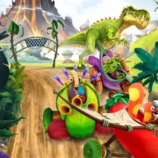image #1 of משחק Gigantosaurus: Dino Kart ל- PS5