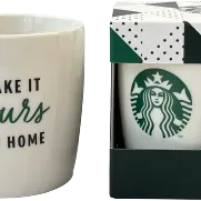 image #1 of מארז קפסולות: אספרסו בלונד/האוס בלנד/אספרסו/קרמל + ספל מתנה מבית Starbucks - סה''כ 40 קפסולות + ספל 260 מ''ל