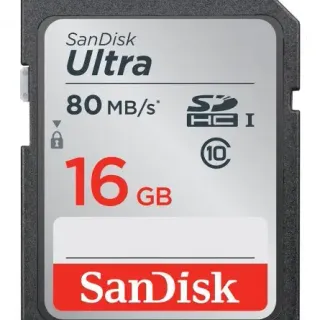 image #3 of כרטיס זכרון SanDisk Ultra 533x Secure-Digital SDHC SDSDUNC-016G - נפח 16GB