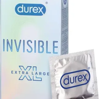 image #1 of מארז קונדומים Durex Invisible XL - סך הכל 12 יחידות