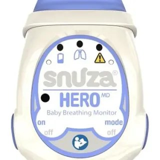 image #0 of מוניטור נשימה לתינוקות Hero MD דגם 2024 מבית Snuza