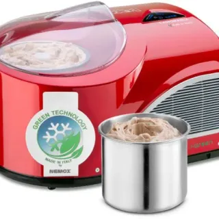 image #0 of מכשיר להכנת גלידה נפח 1.5 ליטר דגם NXT1 מבית Nemox - אדום