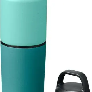 image #5 of בקבוק שתייה תרמי עם כוס 2 ב-1 500 מ''ל + 350 מ''ל Camelbak Multibev - צבע לגונת חוף