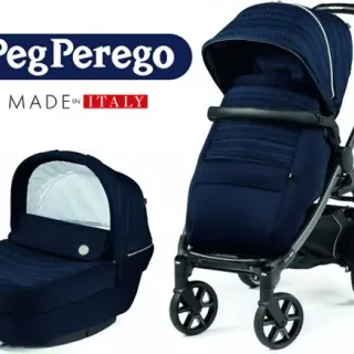 image #0 of עגלת תינוק משולבת Peg Perego Book Lounge - צבע Eclipse 