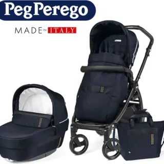 image #0 of עגלת תינוק משולבת Peg Perego Book Rock 51 - צבע נייבי