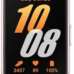 image #0 of מציאון ועודפים - שעון חכם Samsung Galaxy Fit3 SM-R390 - צבע זהב ורוד - שנה אחריות יבואן רשמי סאני