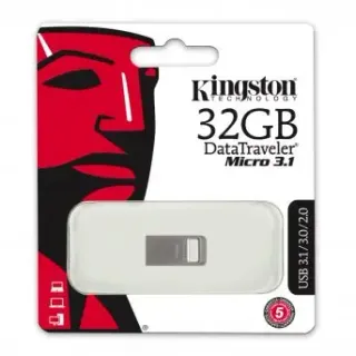 image #2 of זכרון נייד Kingston DataTraveler Micro 32GB USB 3.1 DTMC3/32GB