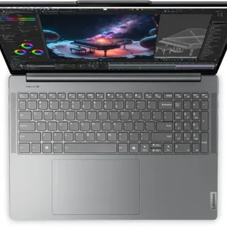 image #7 of מחשב נייד עם מסך מגע Lenovo Yoga Pro 9-16IMH9 83DN003UIV - צבע Luna Grey