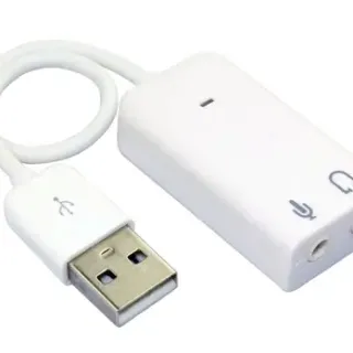 image #0 of כרטיס קול USB 2.0 עם מיקרופון Gold Touch E-USB-SOUND-7.1