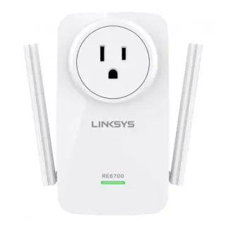 image #1 of מגדיל טווח Linksys 802.11ac Amplify Dual Band AC1200 Max Wi-Fi Range Extender RE6700